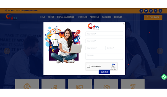 CherriDM SEO agency office in Heritage Town, Pondicherry