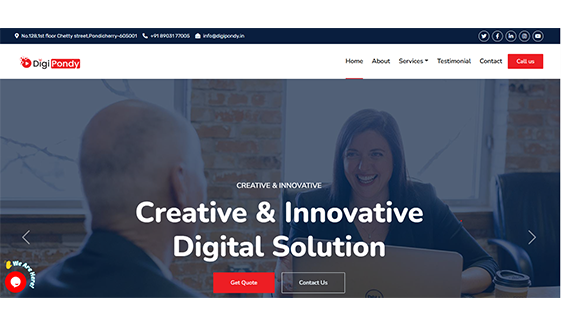 CherriDM SEO agency office in Heritage Town, Pondicherry