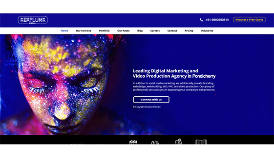CherriDM SEO agency office in Heritage Town, Pondicherry